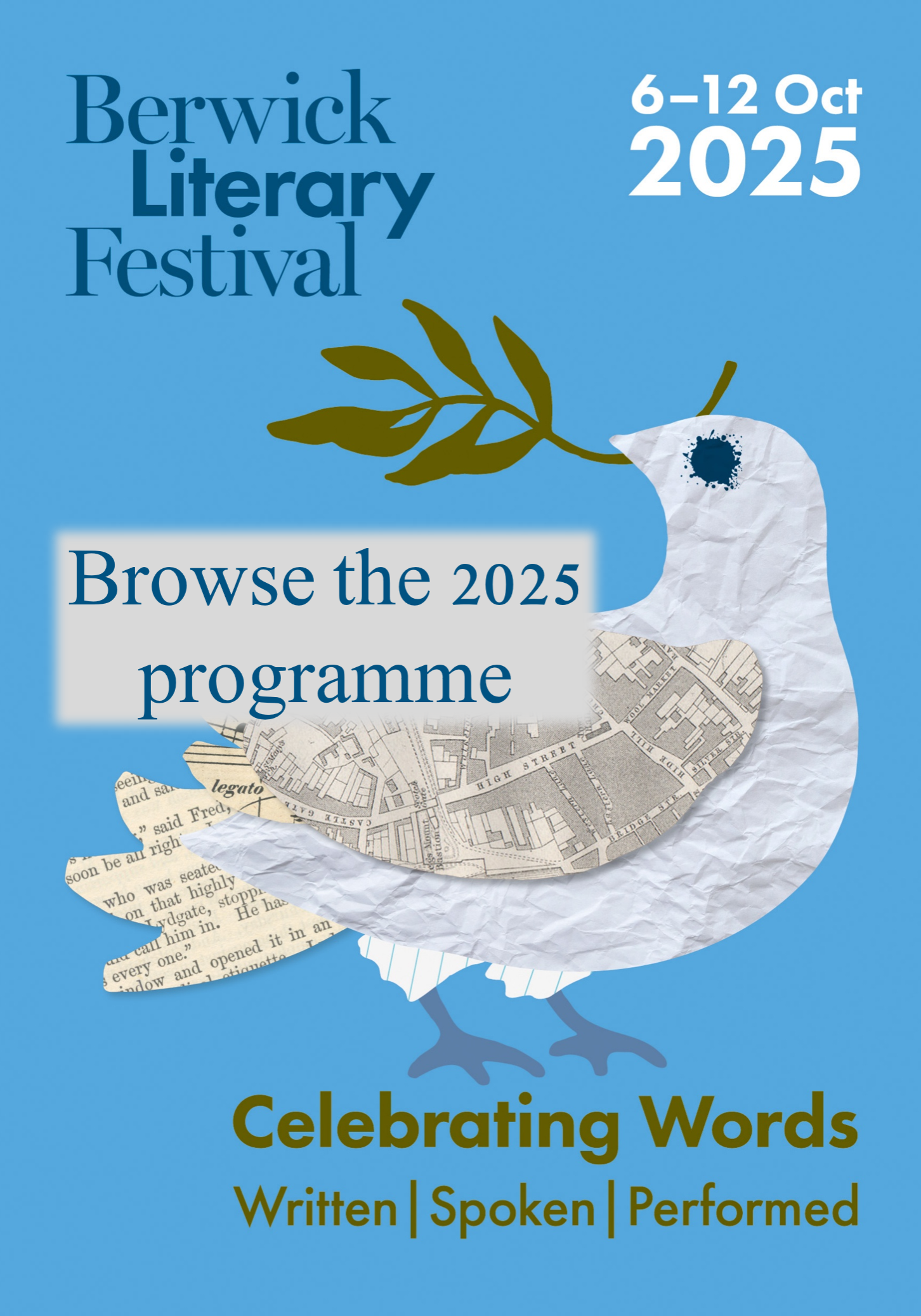 Brochure cover to browse after festival